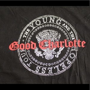 Good Charlotte concert t-shirt